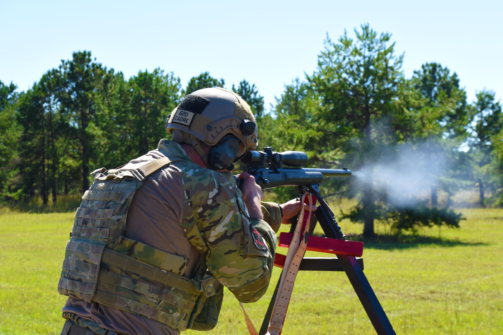 U.S. Air Force security forces members participated in the 17th Annual International Sniper Competition Oct.