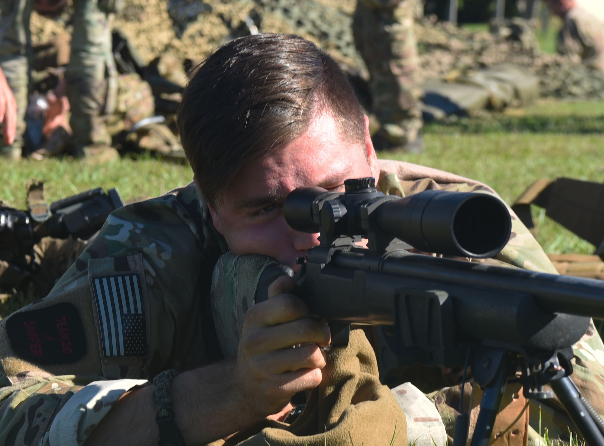 U.S. Air Force security forces members participated in the 17th Annual International Sniper Competition Oct.