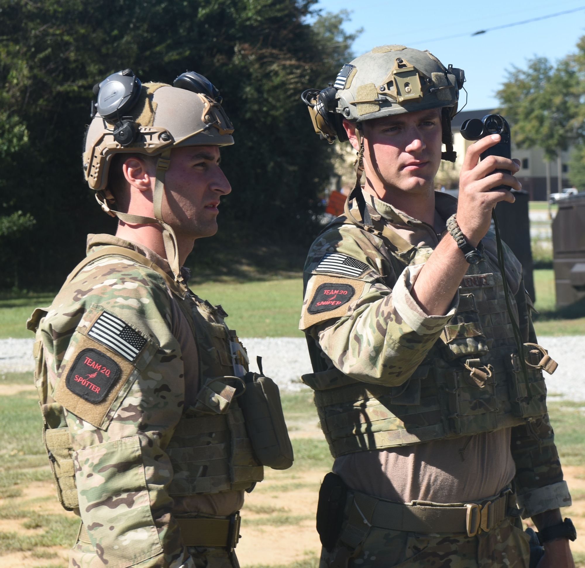 U.S. Air Force security forces members participated in the 17th Annual International Sniper Competition Oct.