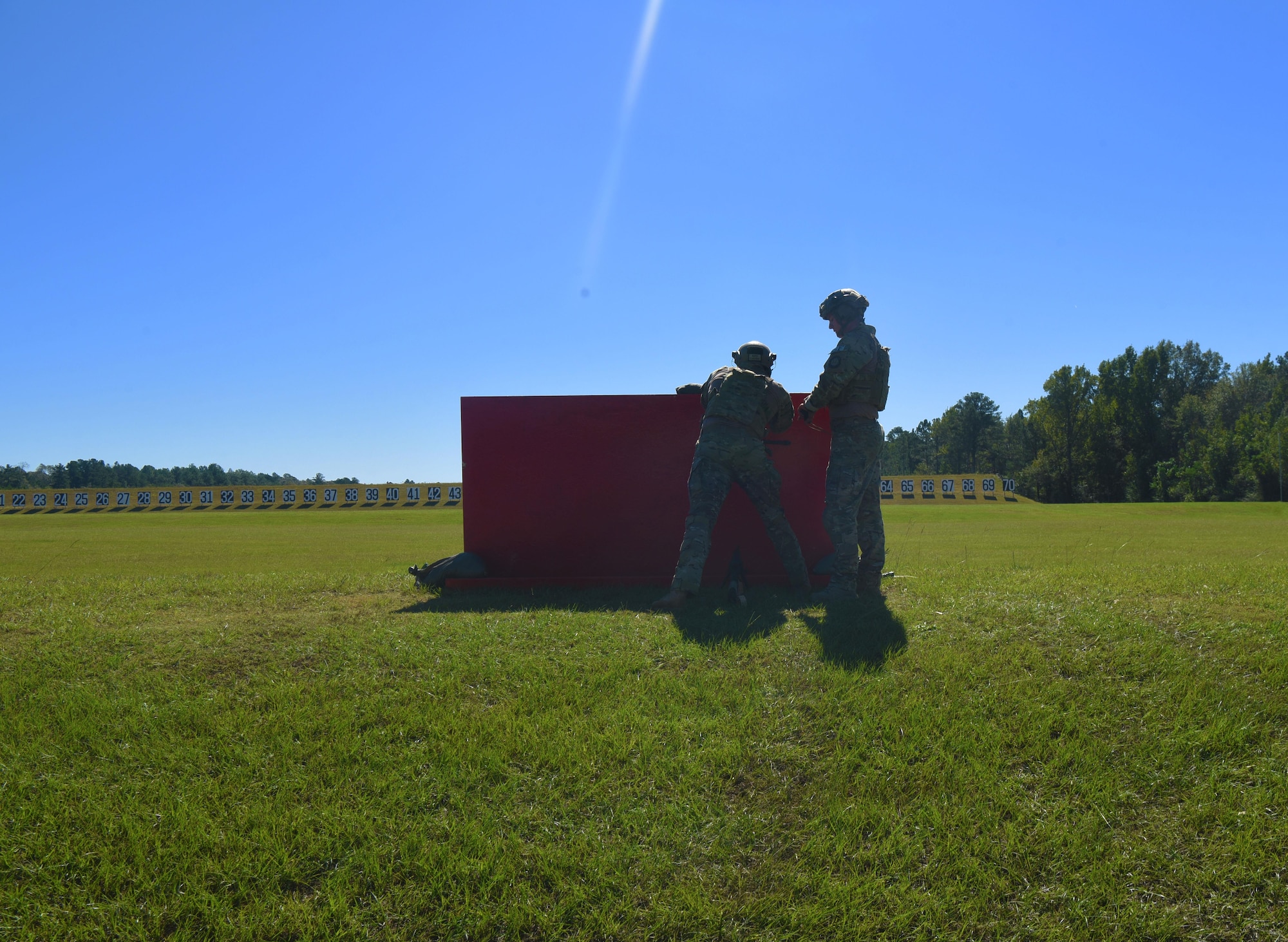 U.S. Air Force security forces members participated in the 17th Annual International Sniper Competition Oct.