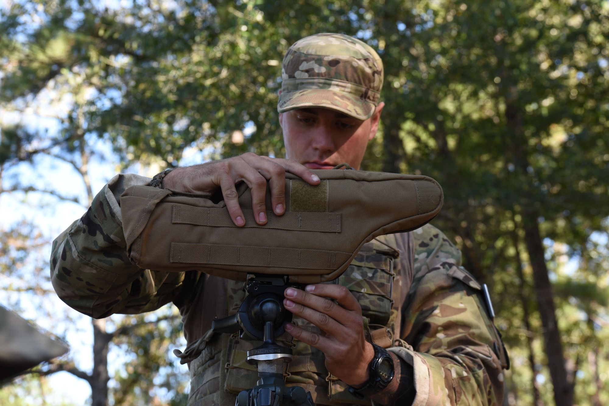 U.S. Air Force security forces members participated in the 17th Annual International Sniper Competition Oct.