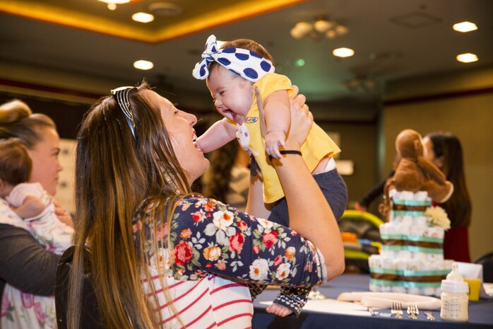 Expecting parents showered with support