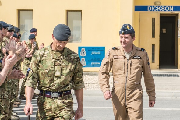 Royal Air Force 83 Expeditionary Air Group receives new commander