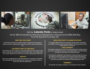 The Rock Solid Warrior program is a way to recognize and spotlight the Airmen of the 386th Air Expeditionary Wing for their positive impact and commitment to the mission.