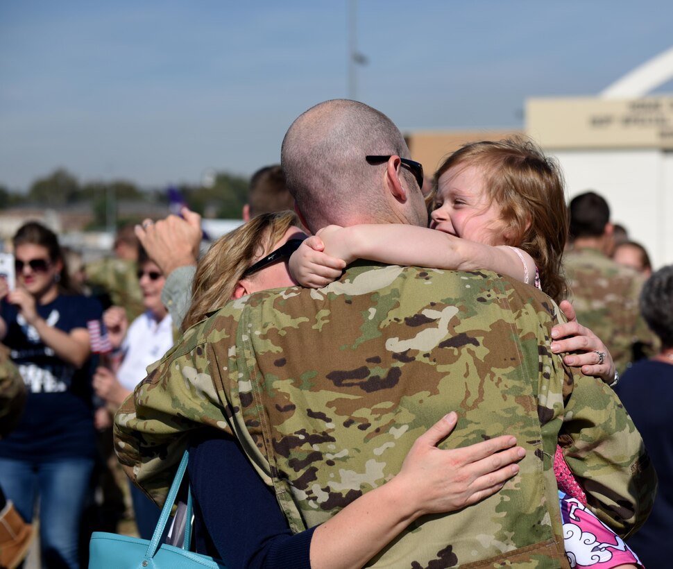 Airmen from the 193rd Special Operations Wing return home from deployment