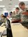 Air Force Materiel Command inspectors, along with Air Force Sustainment Center and 72nd Air Base Wing Inspector General’s offices were on-hand last week, Oct. 4, for an exercise in the deployment processing area of Bldg. 260. Members of the 72nd ABW simulated the process from checking in their C-Bags containing their mission-oriented protective posture gear to inspecting their A-Bags containing their ABU’s, PT gear and hygiene items, for example. After that, the simulated deployers listened to a pre-deployment briefing and then went through the Air Passenger Terminal to check their mobility folders with medical, legal, finance, eligibility, chaplain, services, orders and then passenger manifesting.