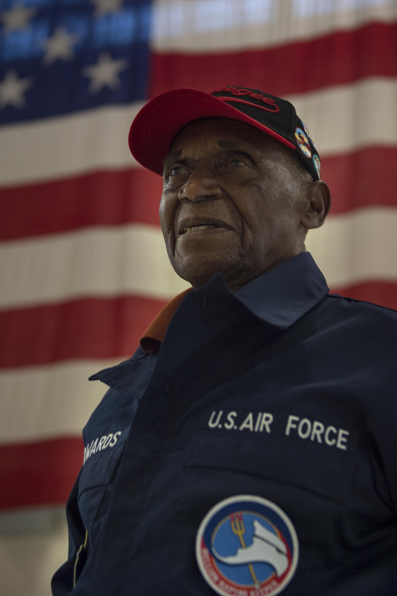 The 617th Bombardment Squadron was one of four Tuskegee Airmen bomber squadrons during WWII that made up the 477th Bombardment Group. In 2007, the 477th Bombardment Group became the 477th Fighter Group, bringing with it the legacy of Tuskegee airmen to Alaska.