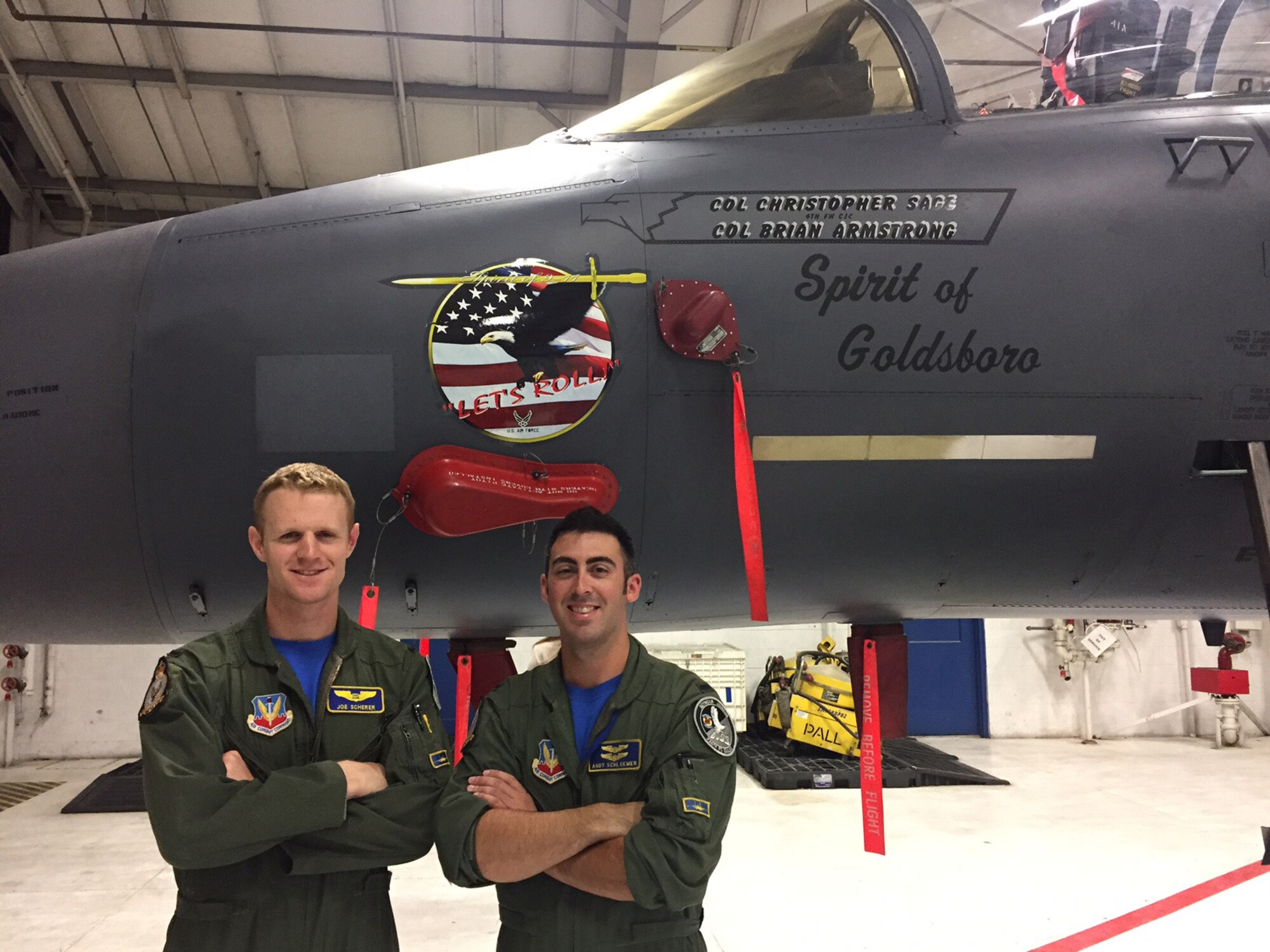 1st. Lt. Andy Schloemer's career flying high