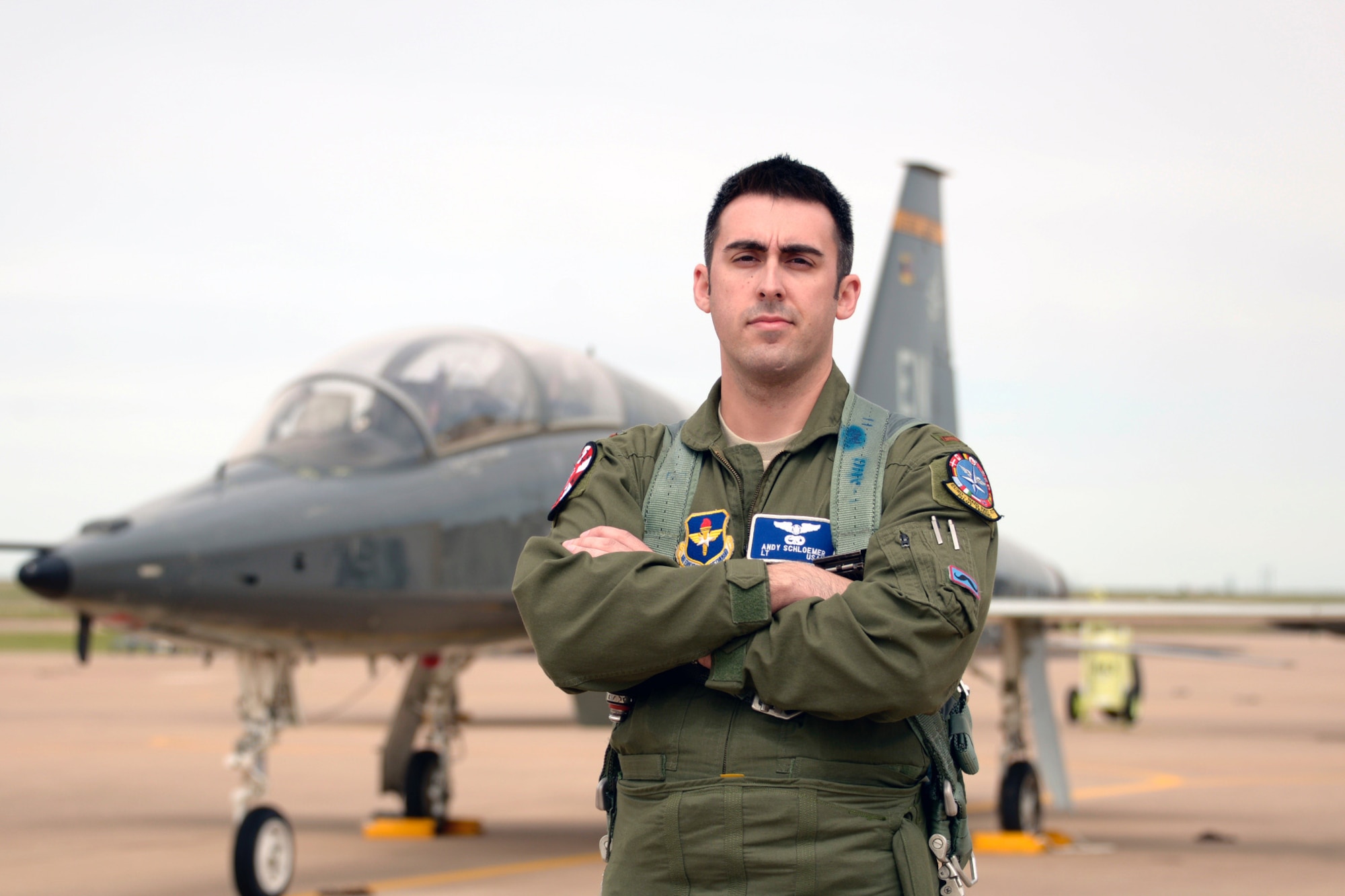 1st. Lt. Andy Schloemer's career flying high