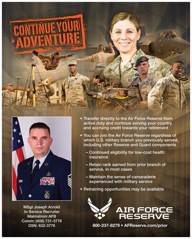 air force prior service requirements