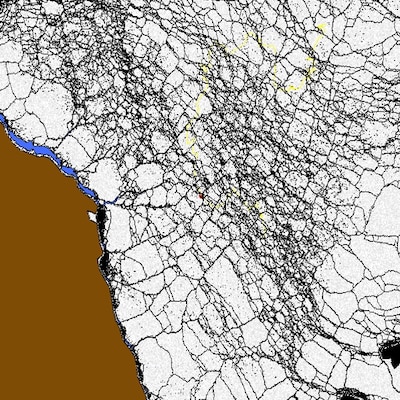 Predicting the Arctic sea ice, piece by piece