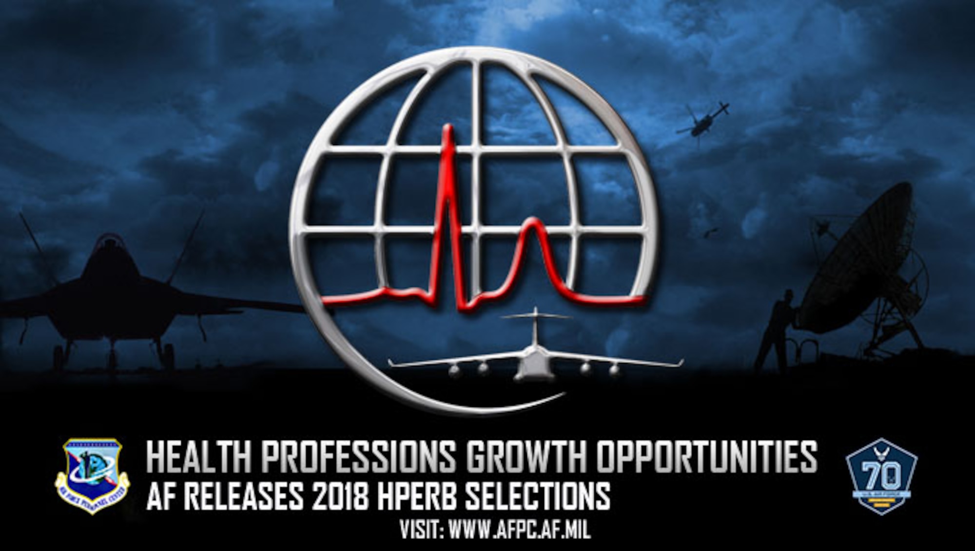 Health professions growth opportunities; AF releases 2018 HPERB selections
