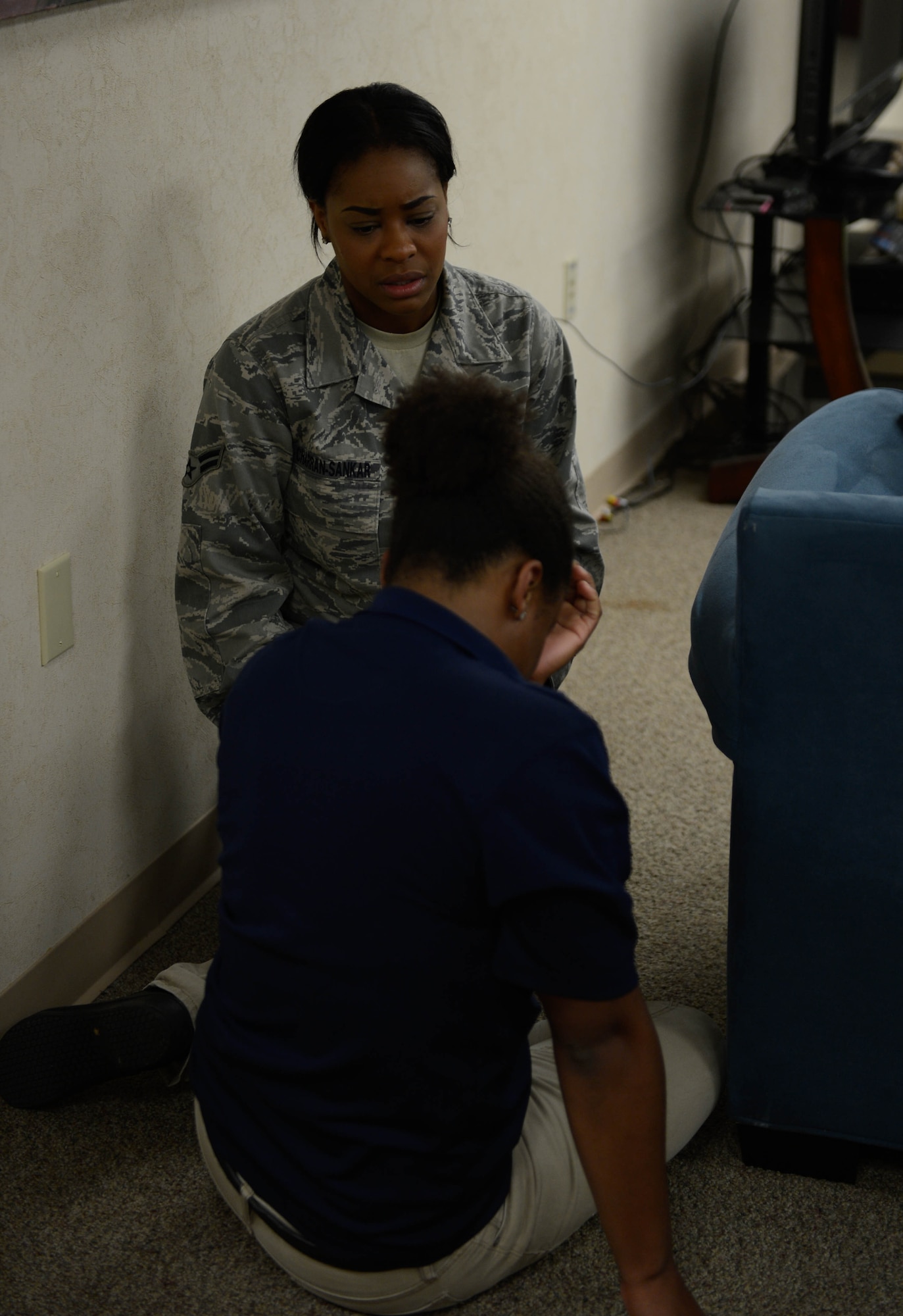 Theater group shares prevention, response message across Air Force