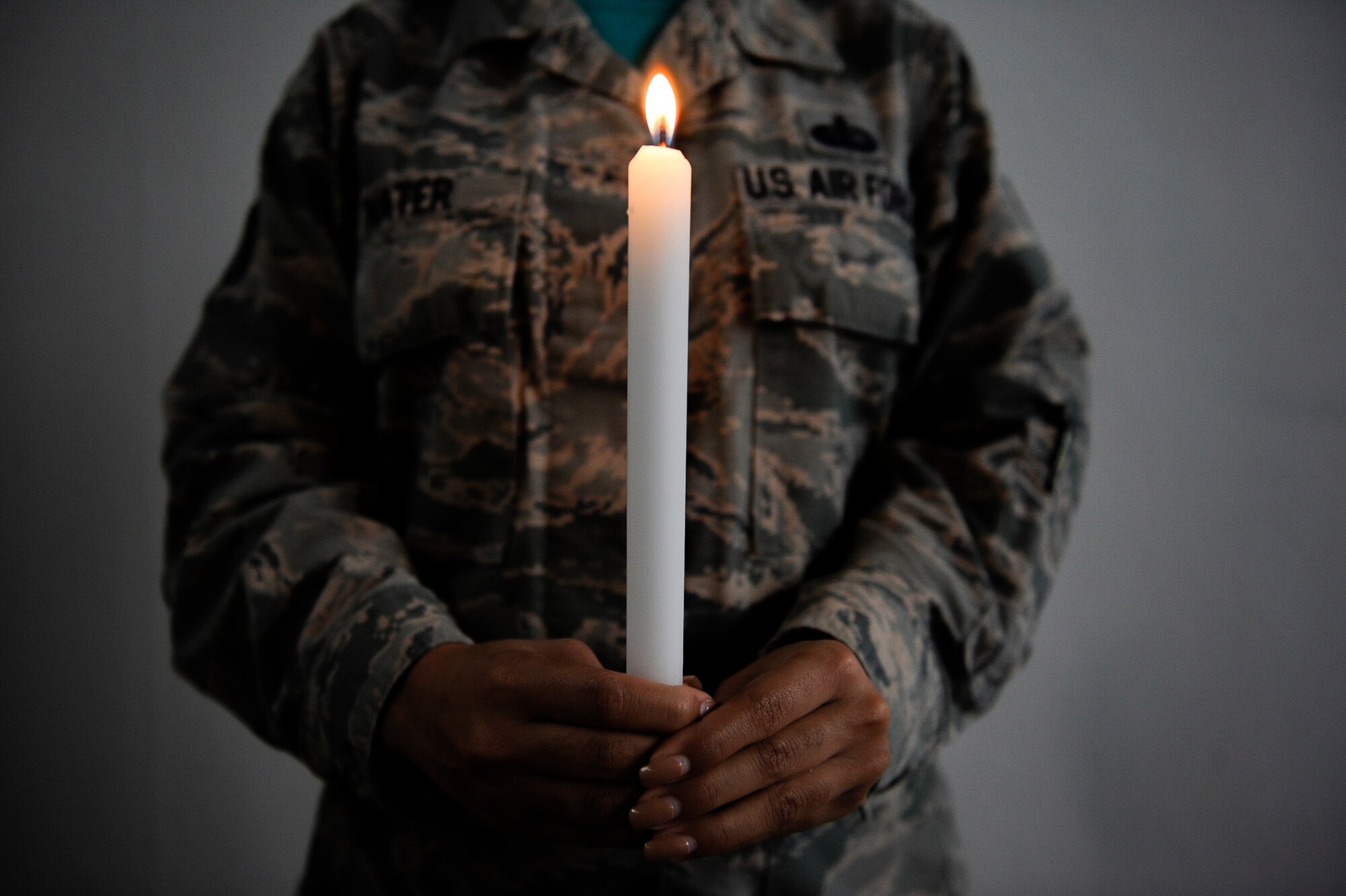 Ramstein lights a candle for Interpersonal Violence Awareness Candlelight Vigil
