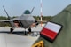 An F-22 Raptor from the 1st Fighter Wing, Joint Base Langley-Eustis, Va., sits on the flightline Oct. 17, 2017, at Powidz Air Base, Poland. This forward deployment is an opportunity for the F-22s to maximize training opportunities, demonstrate the U.S. Air Force’s steadfast commitment to NATO allies and deter any actions that destabilize regional security. (U.S. Air Force photo by Senior Airman Tenley Long)