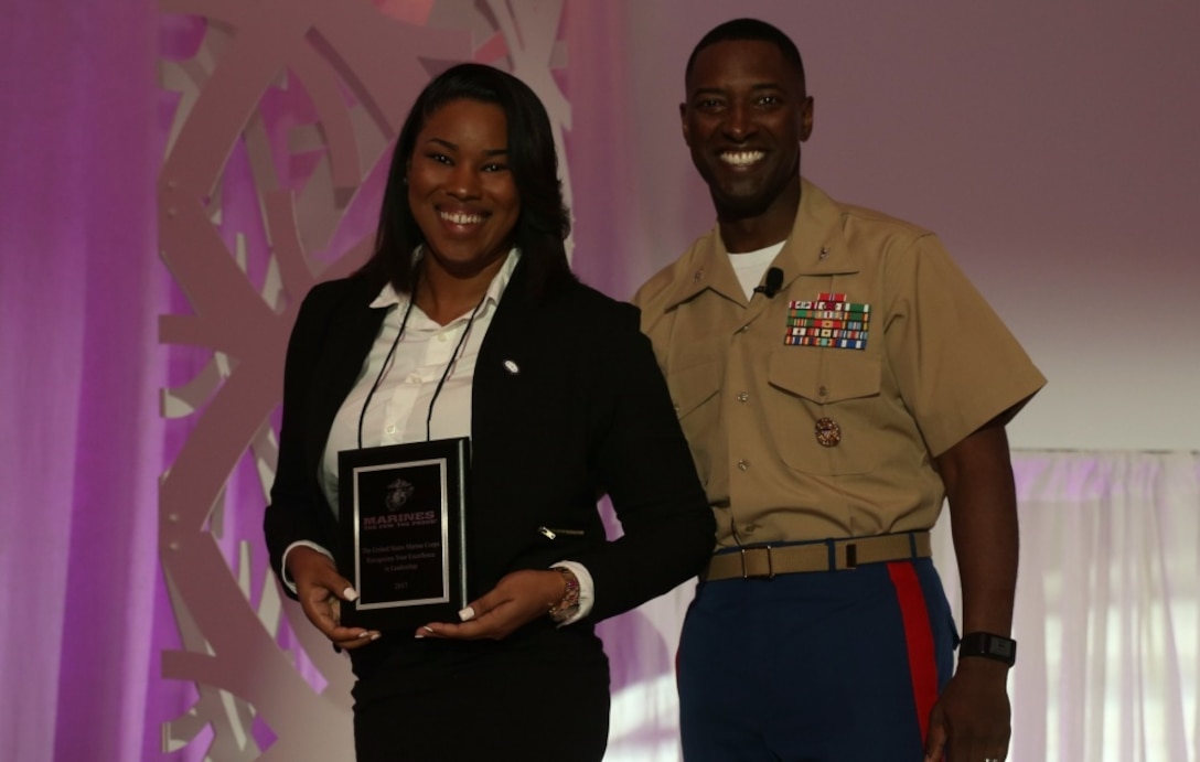 Marines attend TMCF Leadership Institute