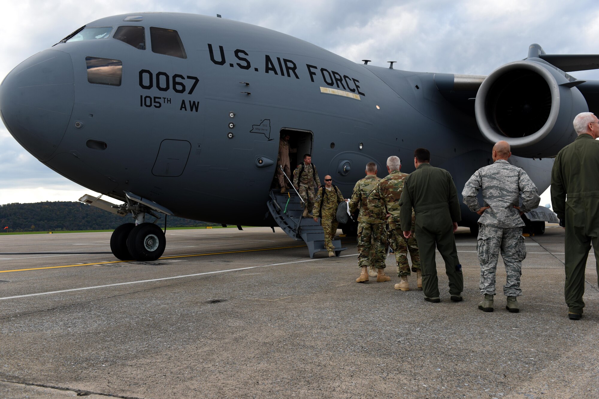 Airmen from the 193rd SOW return home from deployment