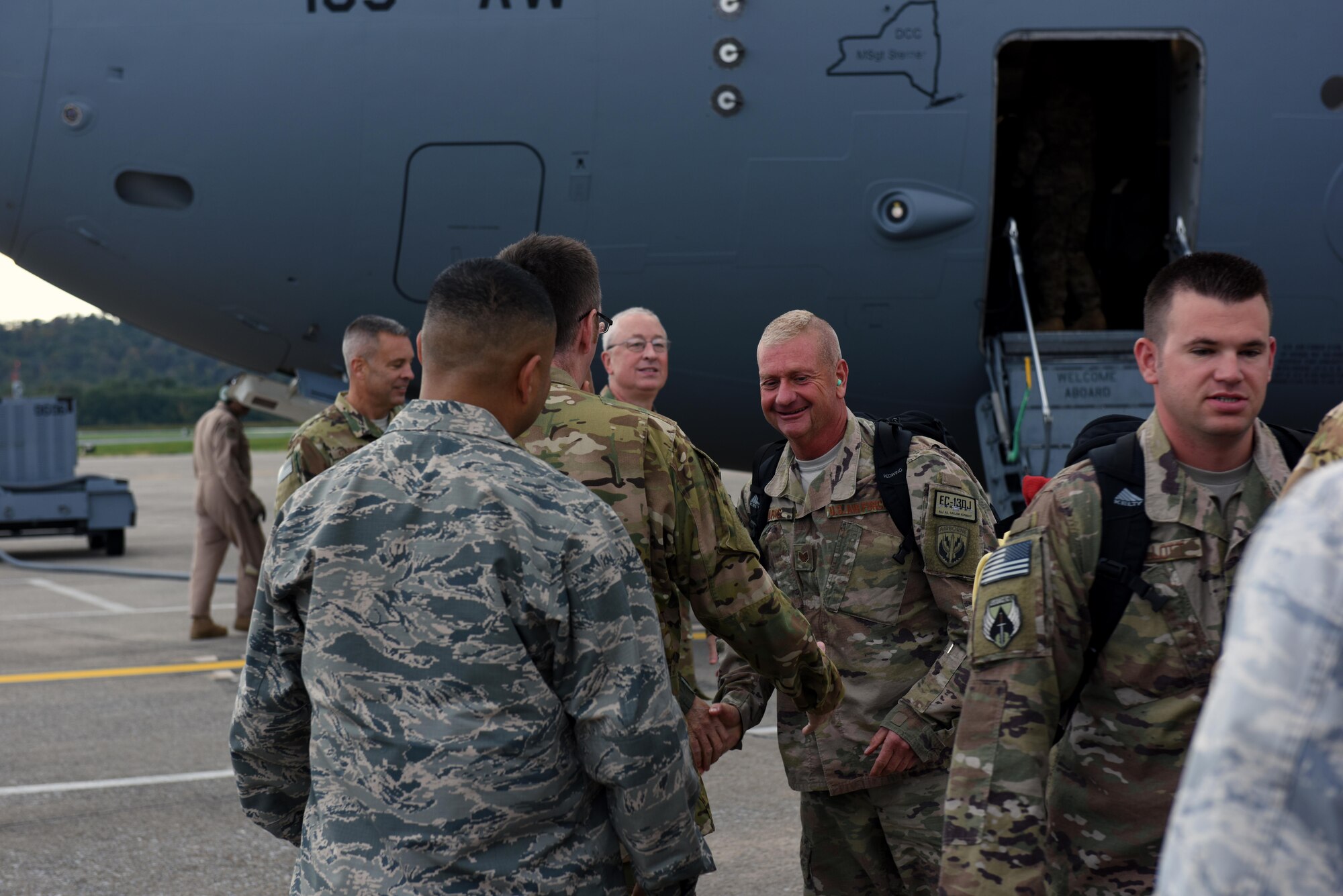 Airmen from the 193rd SOW return home from deployment