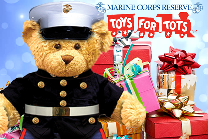 Grissom Marines Give Toys For Tots A