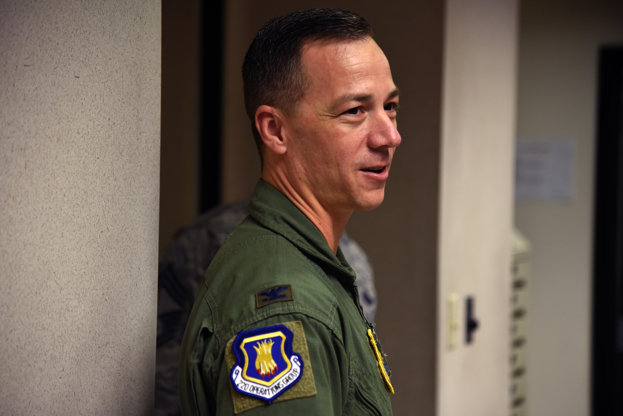 McConnell Airmen on flight line