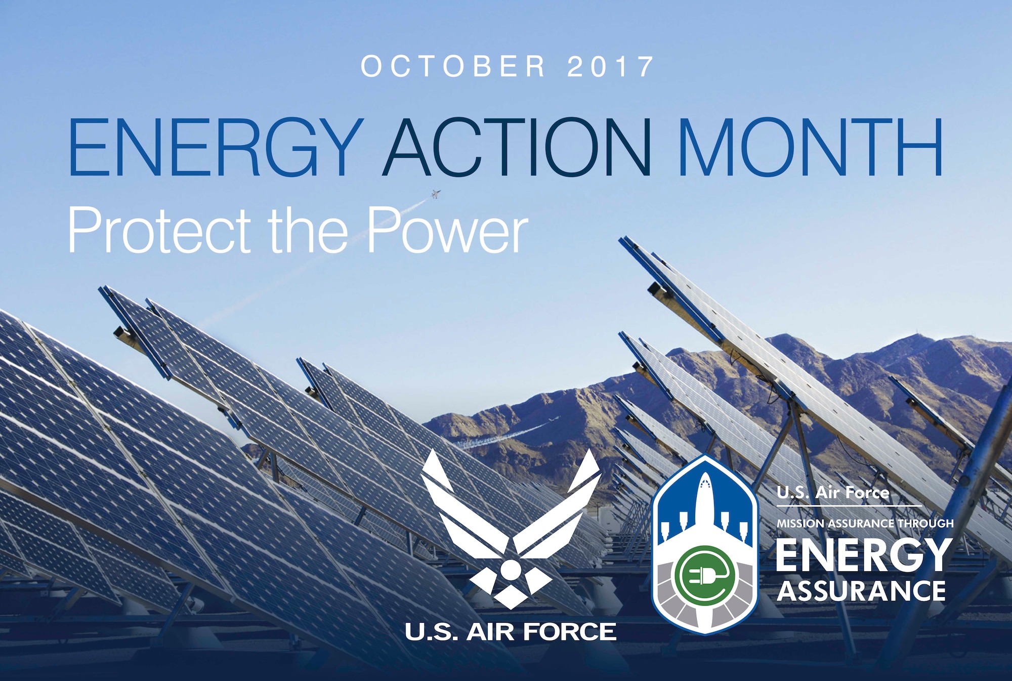 October is Energy Action Month for the federal government and is being observed at Ellsworth Air Force Base, S.D. This year’s EAM theme is “Protect the Power,” and is a call to action for Ellsworth Airmen, their families and the local community to promote energy efficiency.