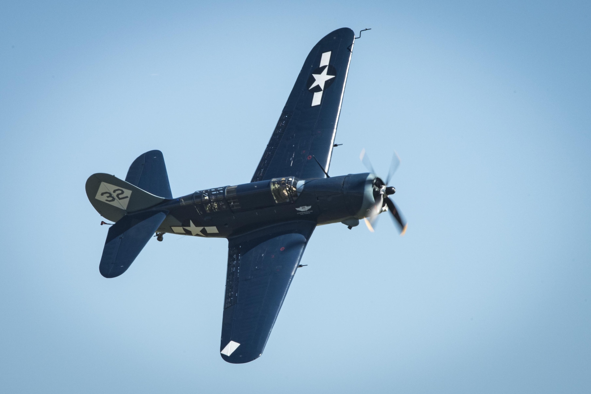 A performer demonstrates aerial twists and turns during the 2017 Thunder Over South Georgia, Oct. 28, at Moody Air Force Base, Ga. The open house included aerial performances, food, face painting and much more. (U.S. Air Force photo by Senior Airman Janiqua P. Robinson)A performer demonstrates aerial twists and turns during the 2017 Thunder Over South Georgia Air Show, Oct. 28, at Moody Air Force Base, Ga. The open house included aerial performances, food, face painting and much more. (U.S. Air Force photo by Senior Airman Janiqua P. Robinson)