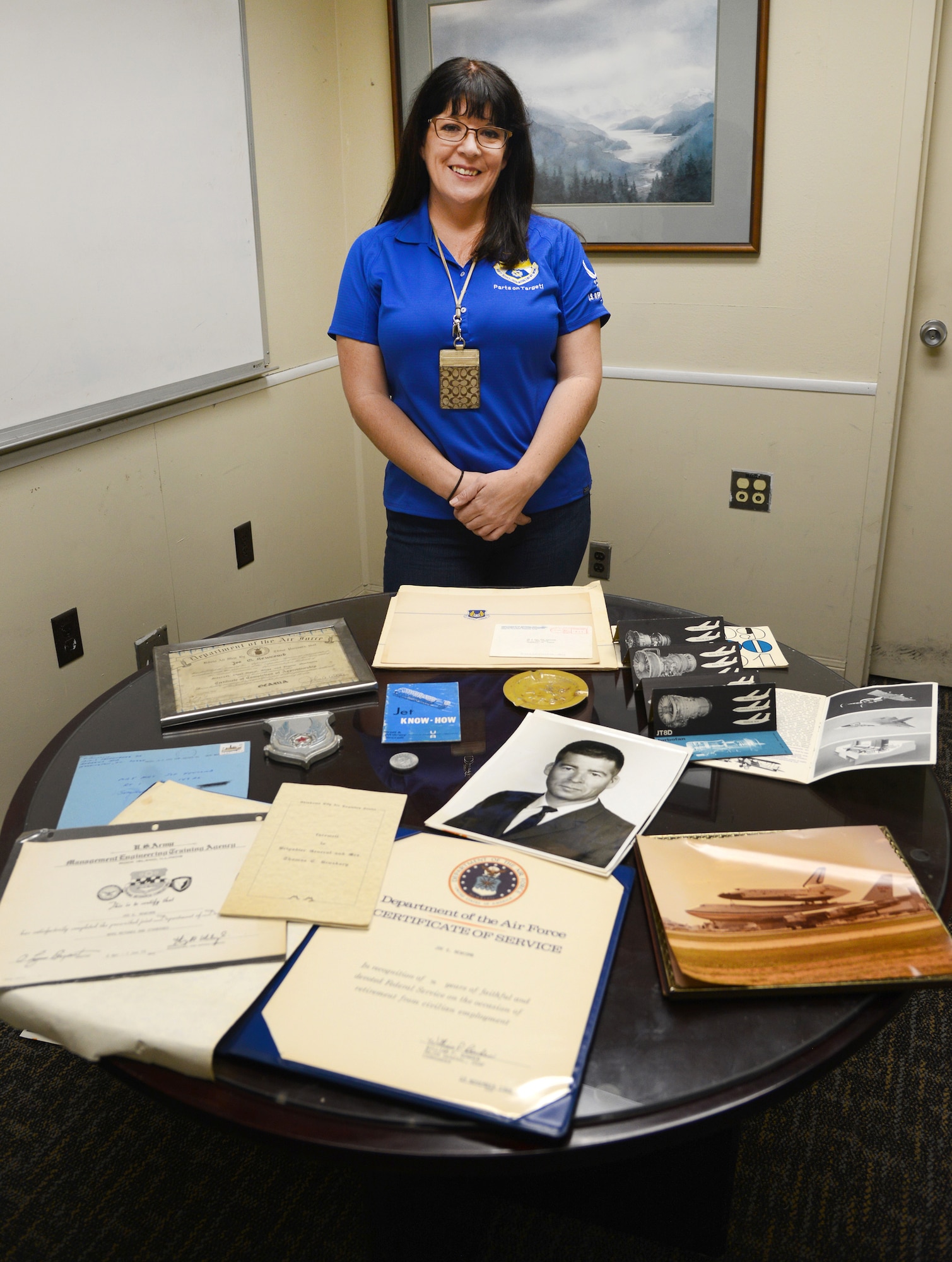 Janna Newcomb, an item manager with the 421st Supply Chain Management Squadron, recently discovered a wealth of Tinker history while renovating her parent’s home in Seminole County.