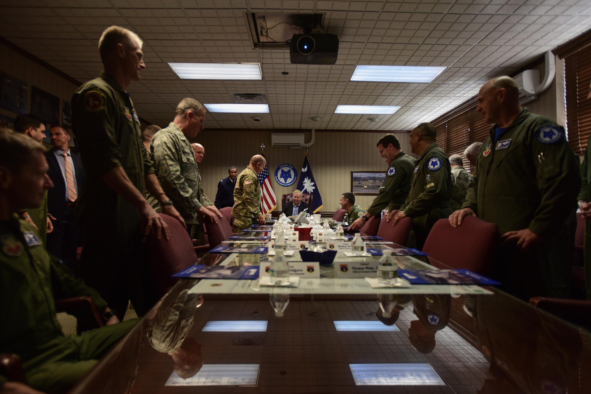 Air Force Chief of Staff and elected officials visit McEntire Joint National Guard Base