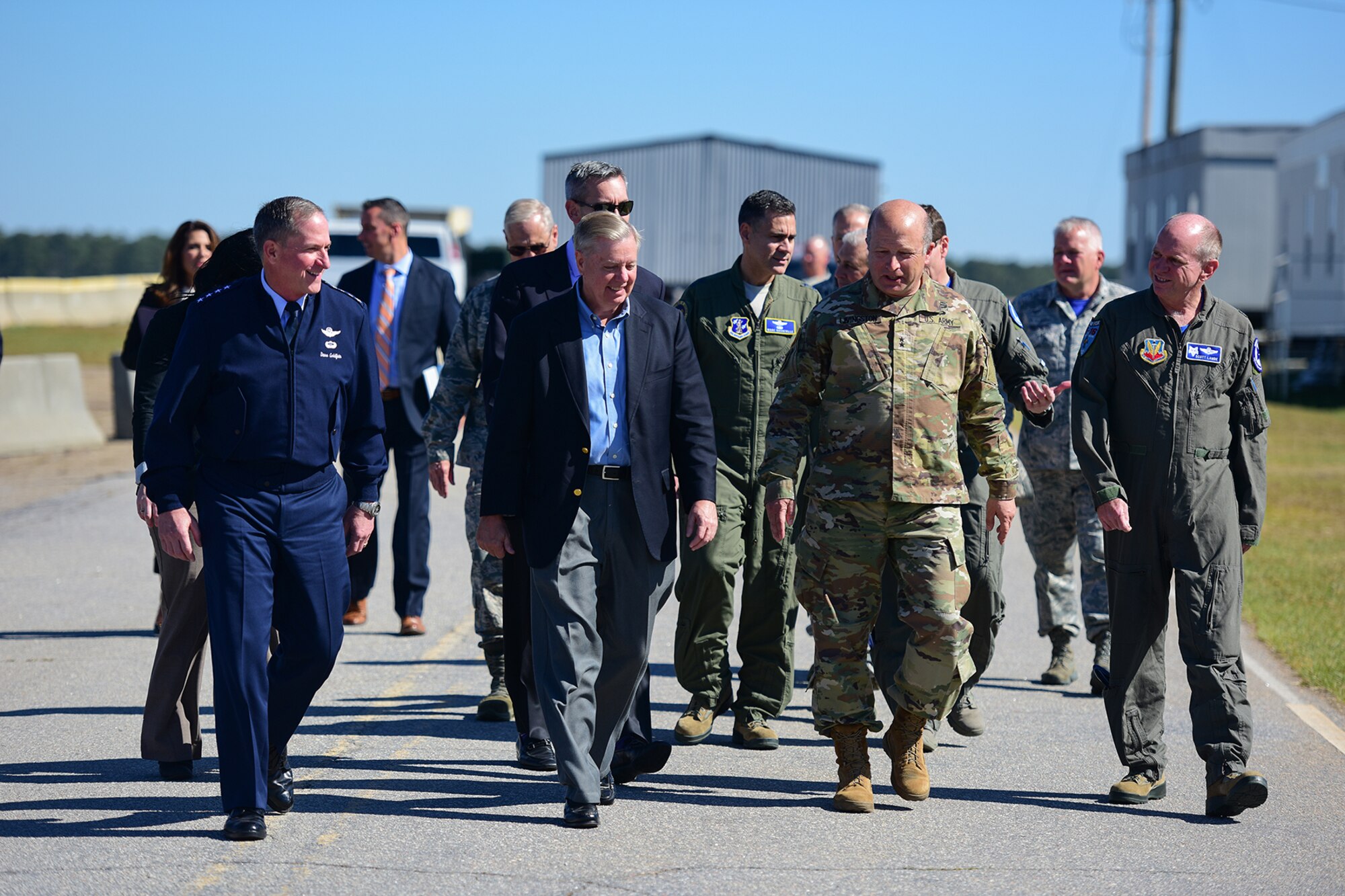 Air Force Chief of Staff and elected officials visit McEntire Joint National Guard Base