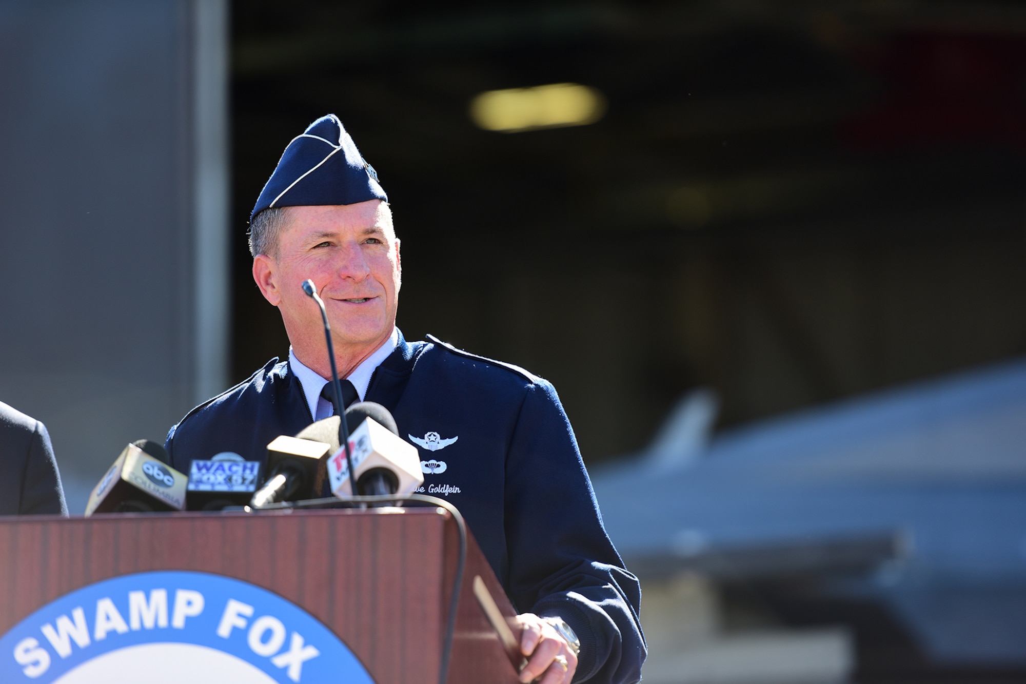 Air Force Chief of Staff and elected officials visit McEntire Joint National Guard Base