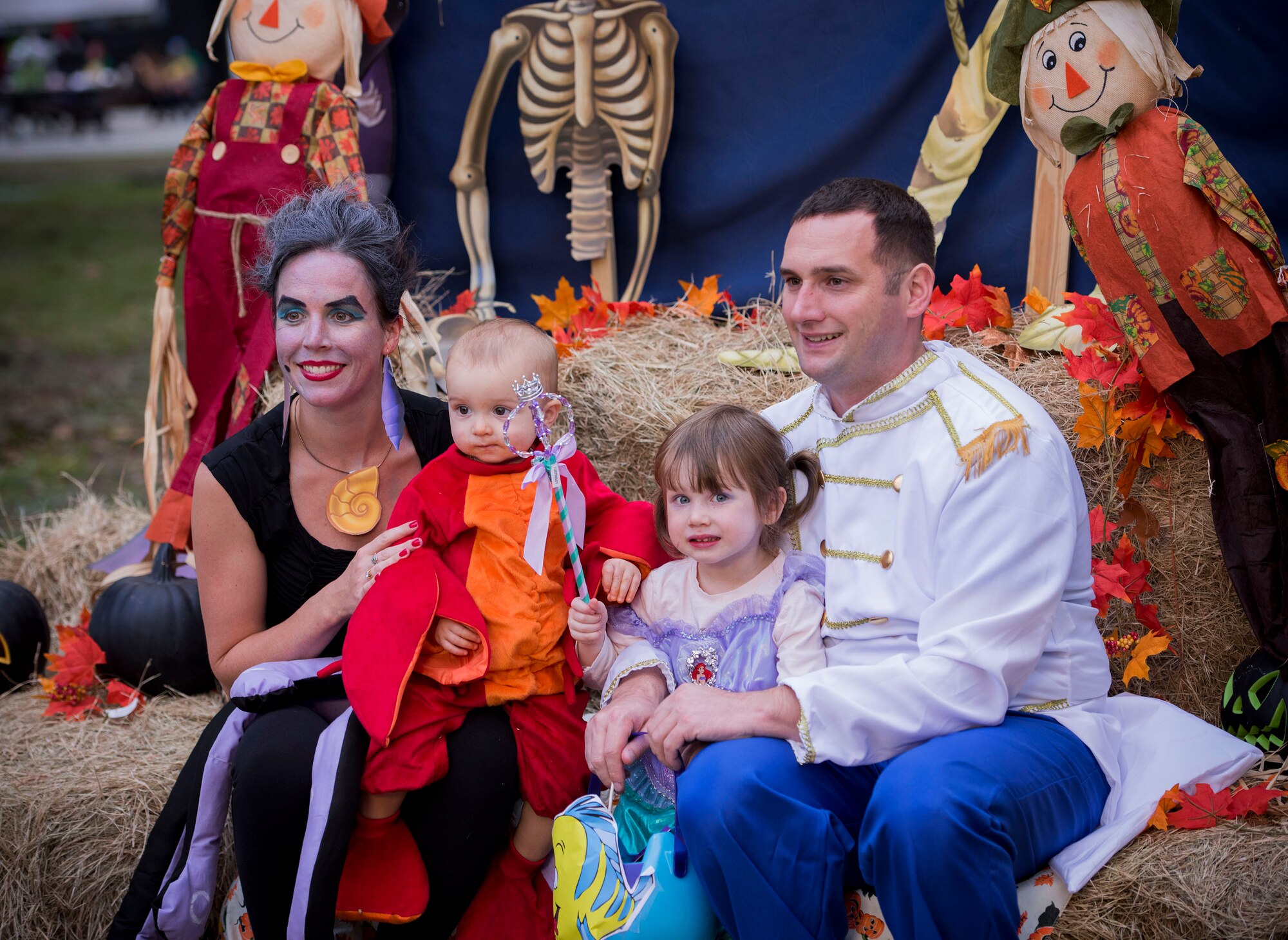 Base families turn out for the annual Trunk or Treat Fall Fest. The family friendly event hosted by the 96th Force Support Squadron featured a trunk or treat, hay rides, carnival games, slides, climbing walls and much more.