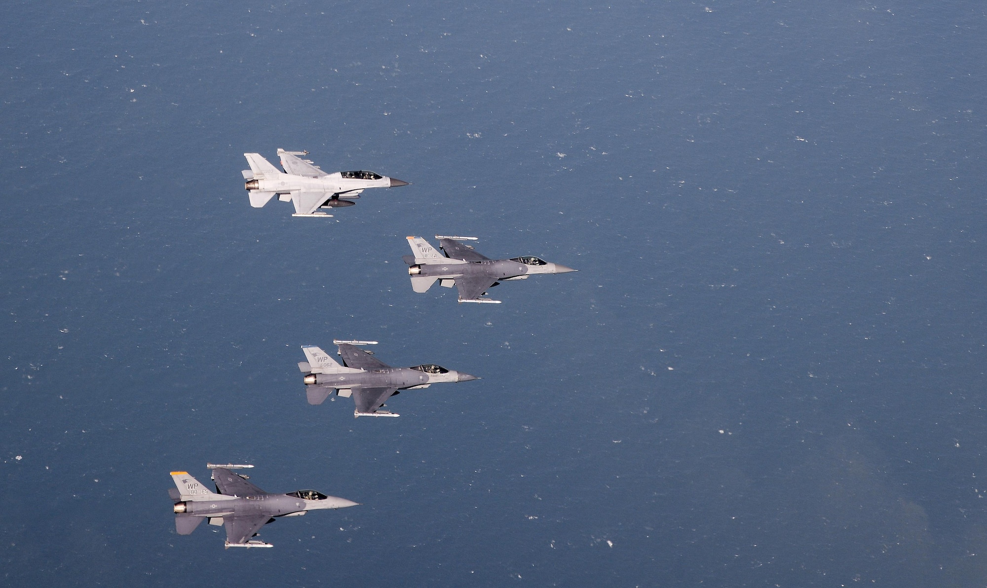 The Wisconsin Air National Guard's 115th Fighter Wing, U.S. Air Force's 8th FW and Republic of Korea Air Force's 38th Fighter Group took to the skies together Oct. 30, 2017 to demonstrate their ability to Fight Tonight in the skies above the Korean Peninsula.