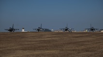 The Wisconsin Air National Guard's 115th Fighter Wing, U.S. Air Force's 8th FW and Republic of Korea Air Force's 38th Fighter Group took to the skies together Oct. 30, 2017 to demonstrate their ability to Fight Tonight in the skies above the Korean Peninsula.