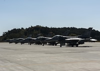 The Wisconsin Air National Guard's 115th Fighter Wing, U.S. Air Force's 8th FW and Republic of Korea Air Force's 38th Fighter Group took to the skies together Oct. 30, 2017 to demonstrate their ability to Fight Tonight in the skies above the Korean Peninsula.