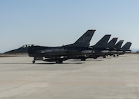 The Wisconsin Air National Guard's 115th Fighter Wing, U.S. Air Force's 8th FW and Republic of Korea Air Force's 38th Fighter Group took to the skies together Oct. 30, 2017 to demonstrate their ability to Fight Tonight in the skies above the Korean Peninsula.