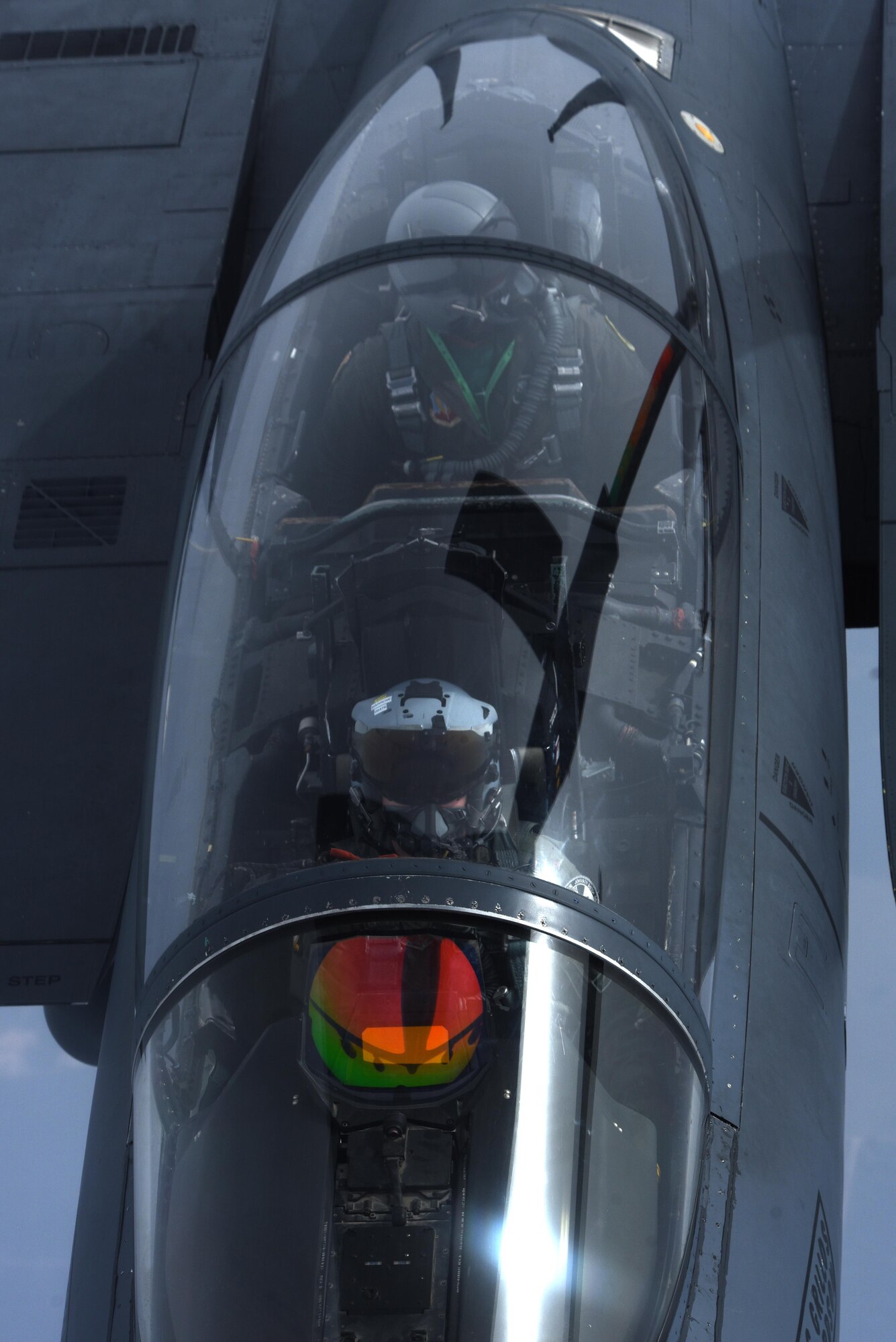 McConnell aircrews refueled 14 F-15 Strike Eagles.