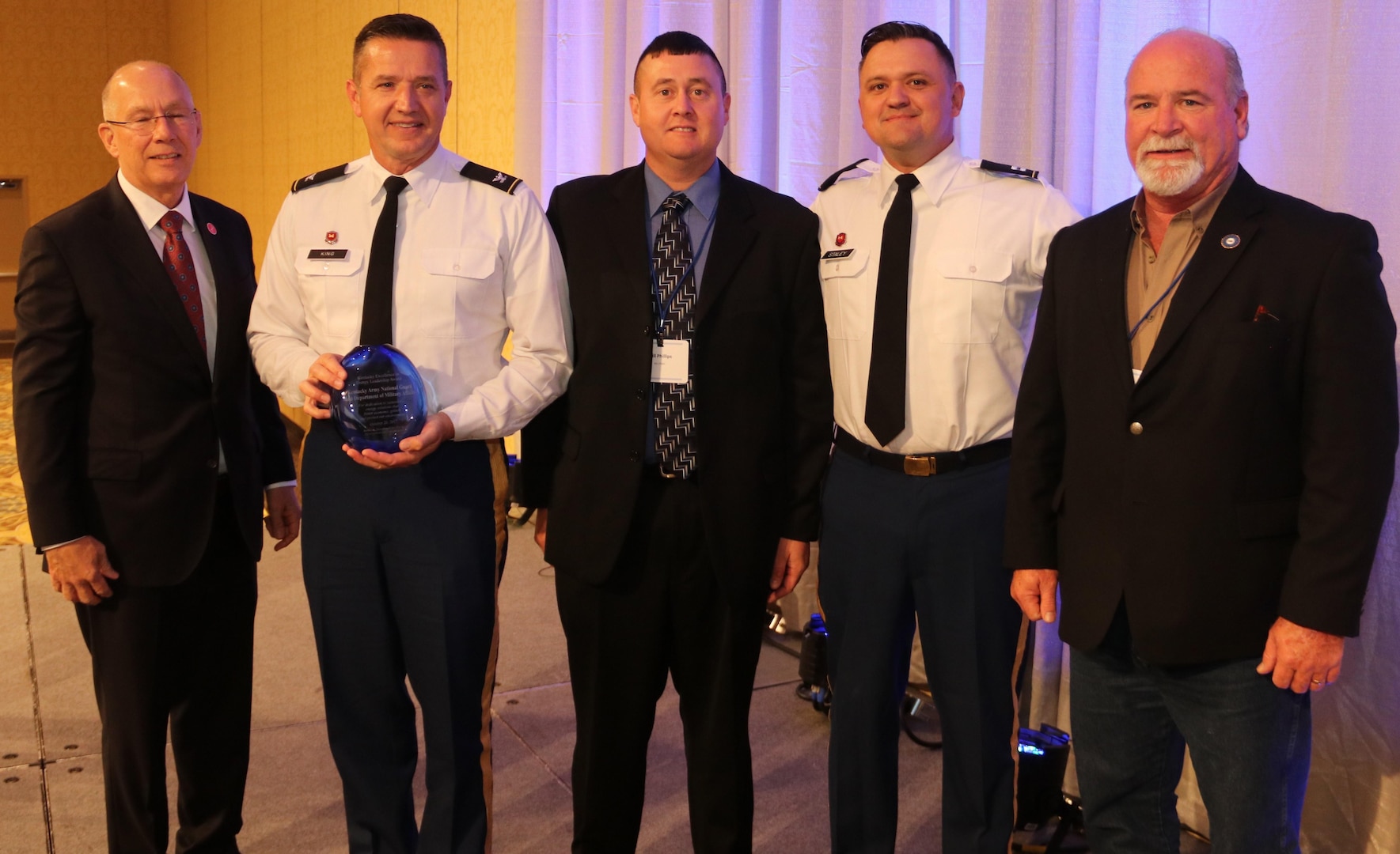 The Kentucky Army National Guard was honored for its environmental stewardship