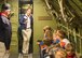 Tricia Upchurch, Air Mobility Command Museum volunteer educator, gives visiting students and parents a tour of a Curtiss C-47 airplane Oct. 17, 2017, at the Air Mobility Command Museum on Dover Air Force Base, Del.