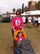 Col. Theresa Medina, 319th Medical Group commander, and her daughter Sophia, pose for a photo after participating in the Susan G. Komen Race for the Cure event April 1, 2014. Medina was diagnosed with stage one breast cancer in 2011 and overcame the illness with the help of Tricare and the support of family and friends. (Courtesy photo)