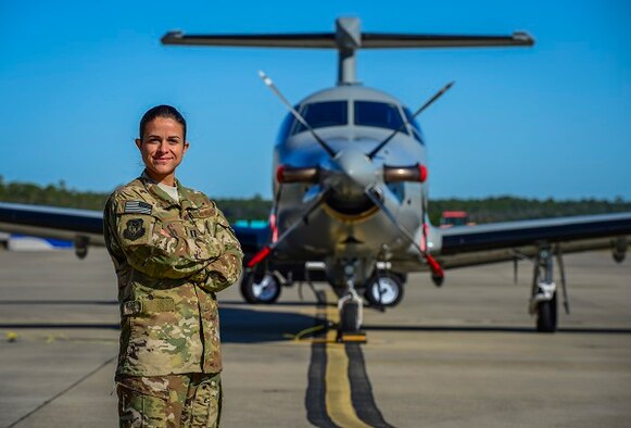 Air Combat Command’s 2017 recipient of the Brig. Gen. Wilma Vaught Visionary Leadership Award, officer category, is Capt. Rosie, assistant director of operations, 25th Intelligence Squadron.