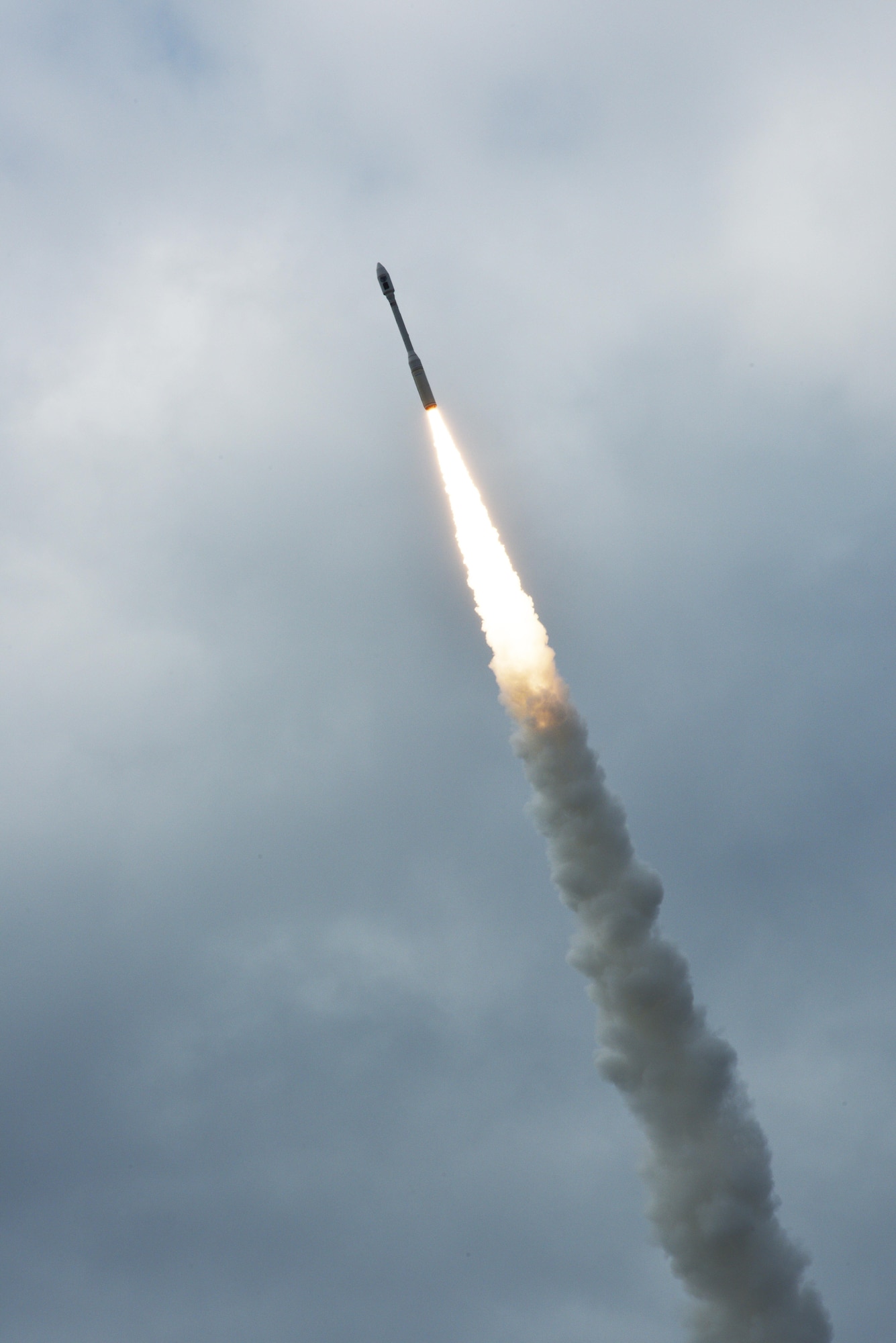 The Orbital ATK Minotaur-C rocket, carrying 10 small satellites owned by Planet, launched from Space Launch Complex 576-E here Tuesday, Oct. 31, at 2:37 p.m. PDT.