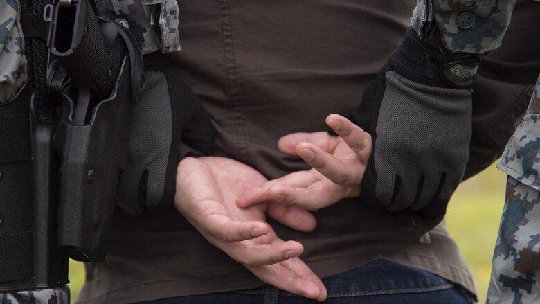 Apprehending a suspect