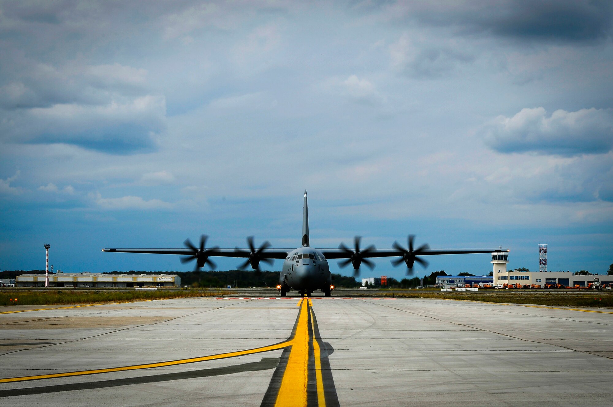C-130J pilots train to deal with various challenging circumstances such as inclement weather and difficult terrain.