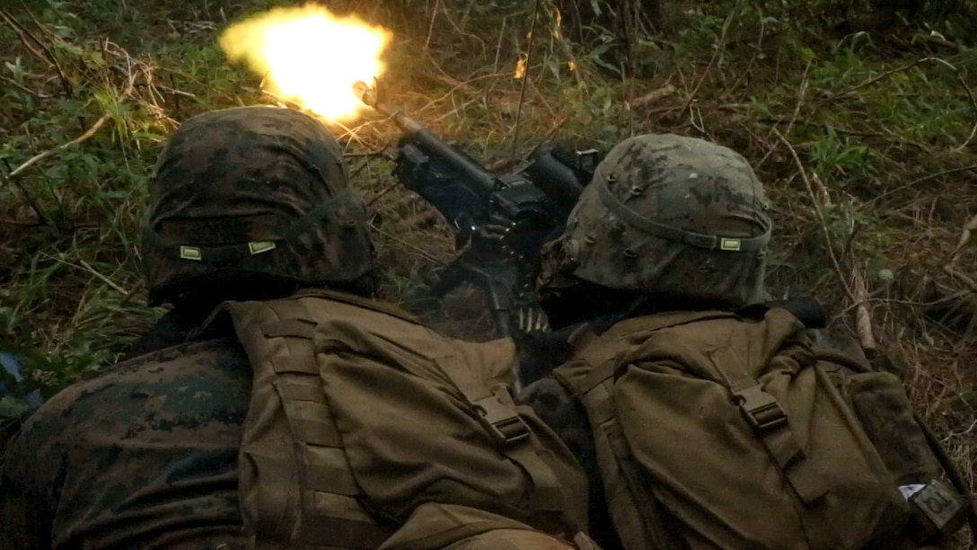 he Marines are with Echo Company, 2nd Battalion, 8th Marine Regiment.