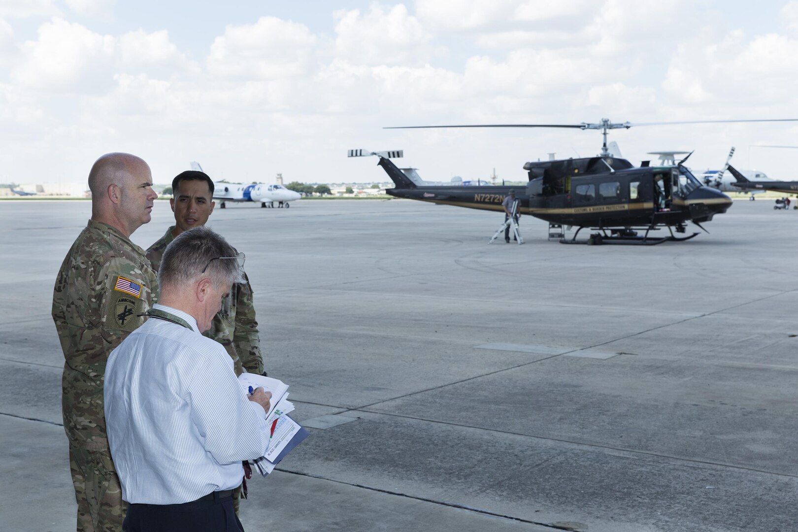 Brig. Gen. John B. Hashem talks about their mission and capabilities in relation to Hurricane Harvey