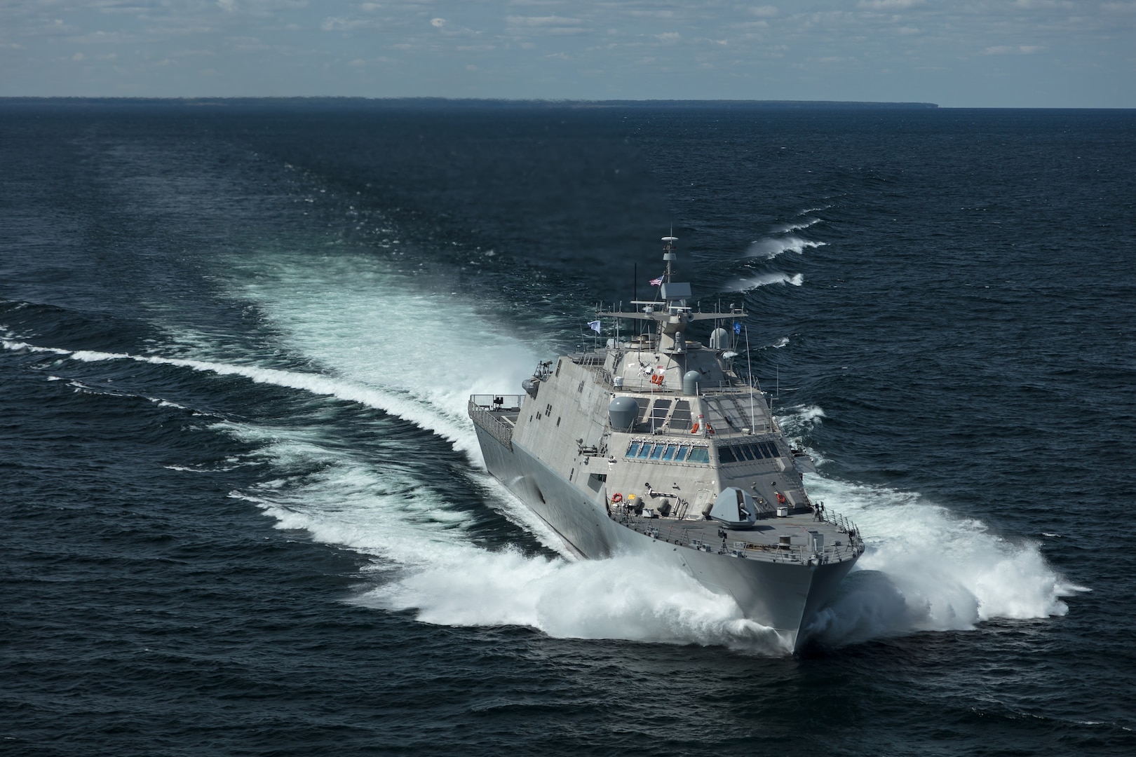 Image: The future USS Little Rock (LCS 9)
