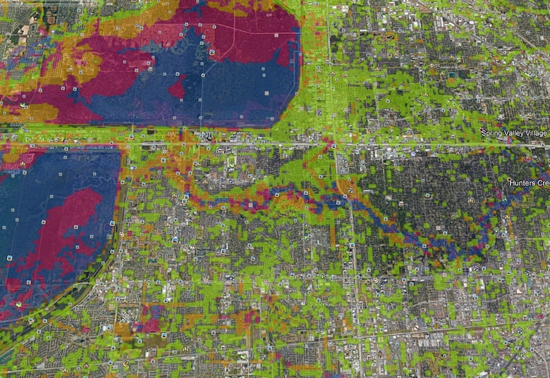 Corps of Engineers researchers use supercomputer to model Harvey flooding