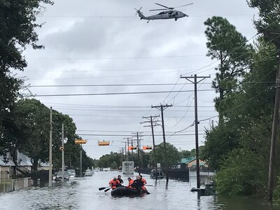 Hurricane Harvey rescues