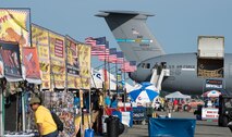 Dover Air Force Base, Del., prepares for "Thunder Over Dover," the second day of the base's Open House, Aug. 27, 2017l. The Open House is Dover AFB's chance to thank the local community for their continued support. (U.S. Air Force photo by Roland Balik)