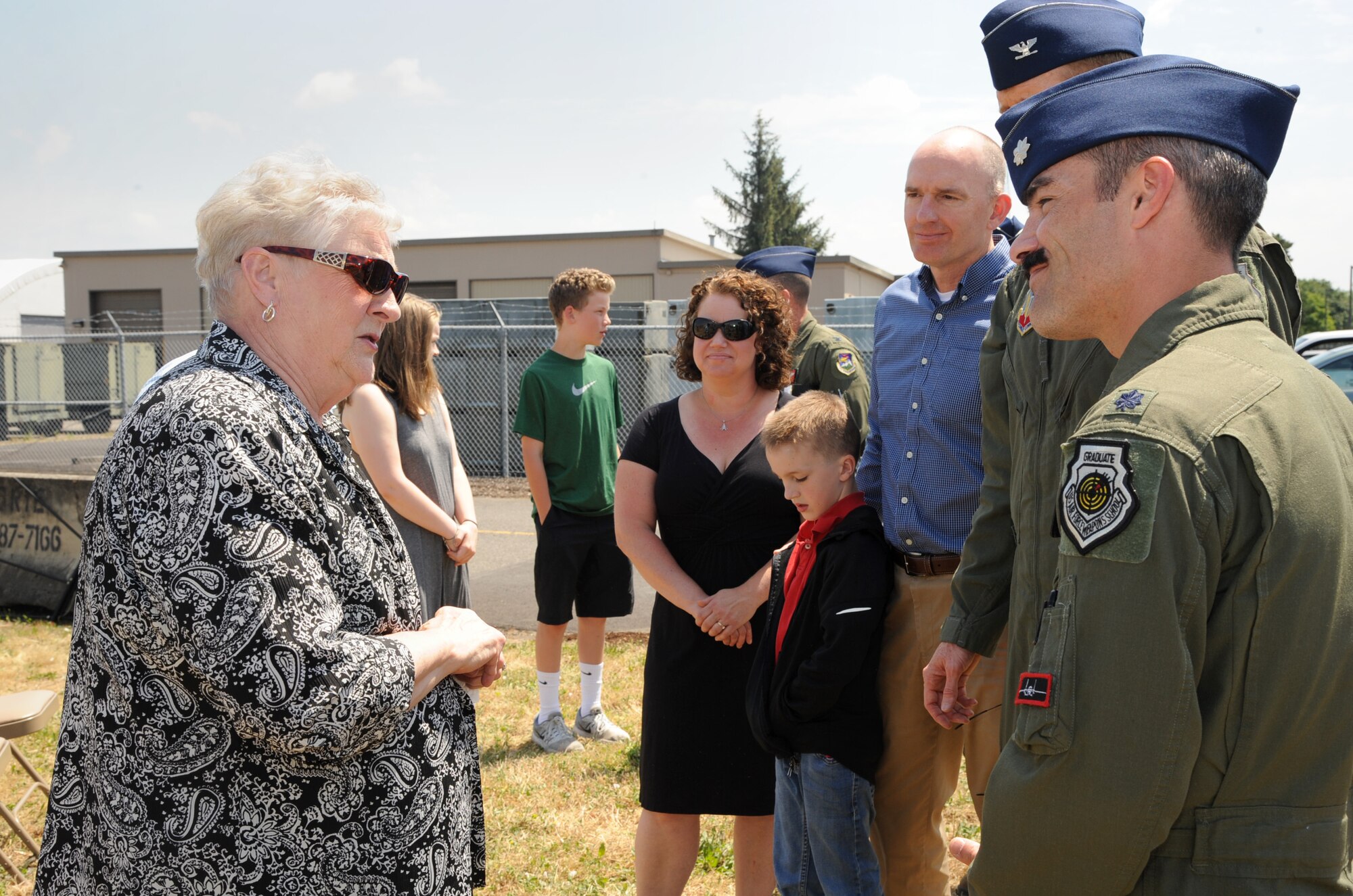 Street dedication ceremony